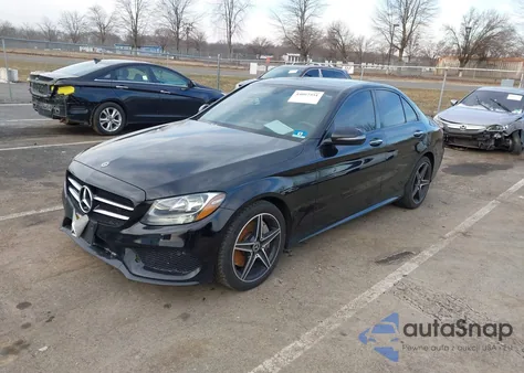2018 Mercedes-Benz C 300 4Matic from USA, damaged, VIN 55SWF4KB0JU269650